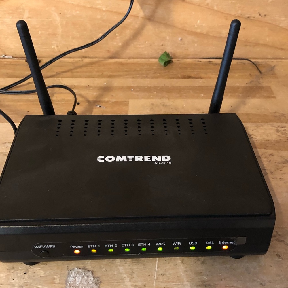 Comtrend AR-5319 Wireless N Gateway 4-port Ethernet ADSL Router Modem USB 3.0